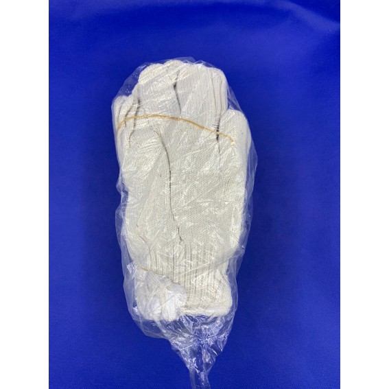 COTTON GLOVE ( THICK ) White