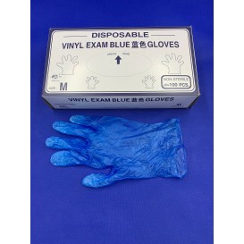 Blue Vinyl Glove