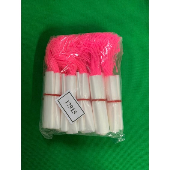 3.5" X 5.5" STRING BAG ( PINK STRING )